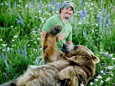 Brutus Bear and Casey Anderson - Famous Bears