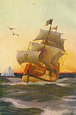 E Wallcousins illustration pioneers in Canada