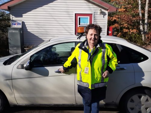 Memories of a Rural Mail Driver: From Kitchen Post Offices & Steam Trains to Personal Data Terminals Mary Lee Burhoe , rural mail courier, Canada Post, RSMC, Sable River
