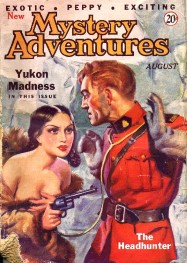New Mystery Adventures Magazine -Mountie fiction 