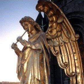 ORNITHANTHROPUS Winged Human in Dream, Myth, Religion & Literature st fin barre’s cathedral and its famous golden angel.