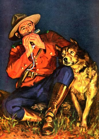 writers of north west mounted police mountie fiction