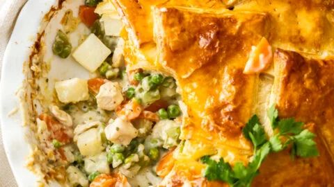 English chicken pot pie country recipe