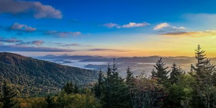 Appalachian Mountains Grandfather mountain hiking trail