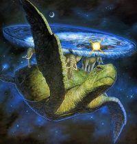 Flat World Discworld Illustration