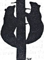 Samuel Alexander White bear drawing from MAN SCENT - animal story